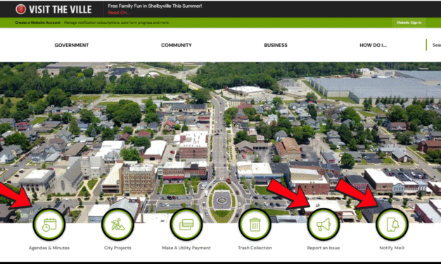 Shelbyville Indiana Launches New Website, with Transparency Tools